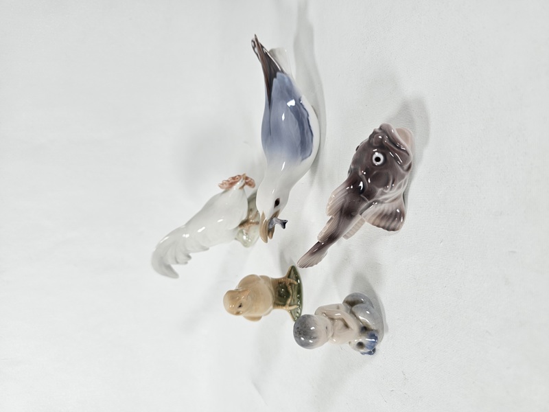 Royal Copenhagen, Bing Gröndahl, 5 figuriner