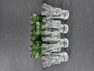 Erik Höglund, 5 ölglas, 9 snapsglas, signerade