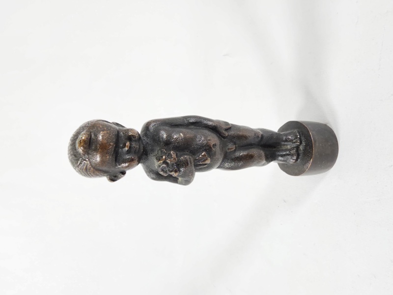 Jonas Fröding, skulptur, brons, signerad
