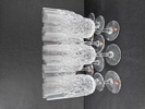 Ingeborg Lundin, 12 champagneglas "Elisabeth/Festival" Orrefors