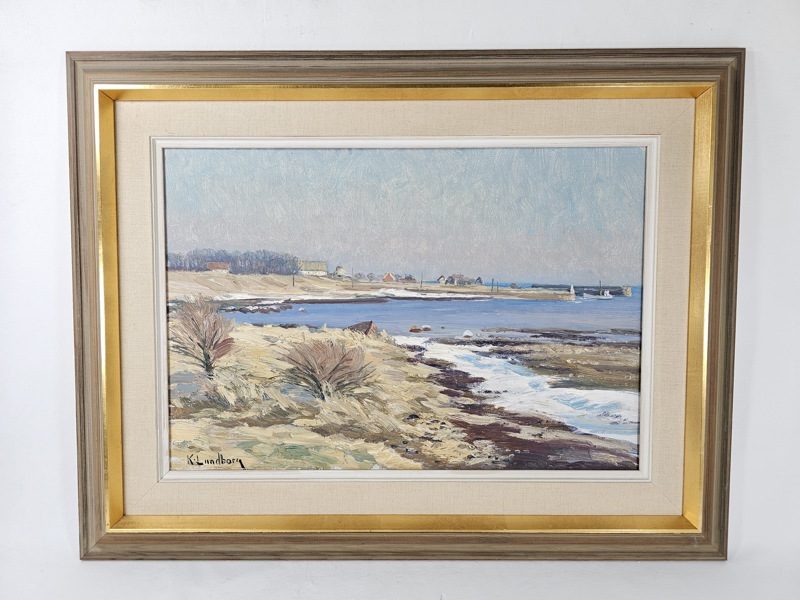 Karl Lundborg, oljemålning