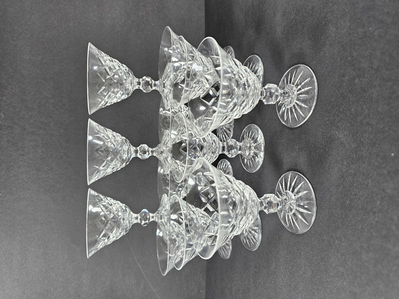 Fritz Kallenberg, Martini / Likörglas, 12 st "Rut" Boda, signerade Boda