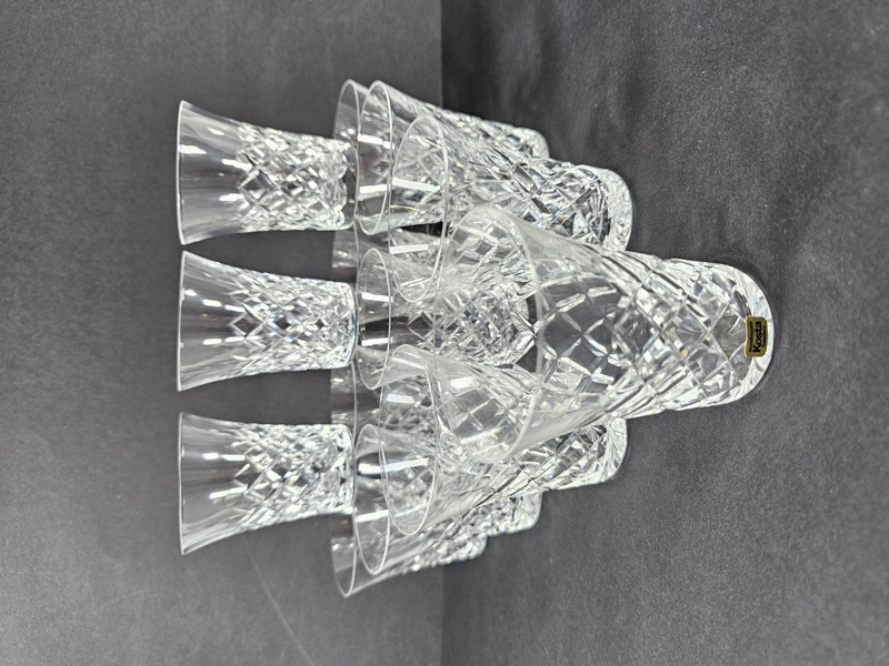 Fritz Kallenberg, vattenglas, 13 st "Rut" Boda