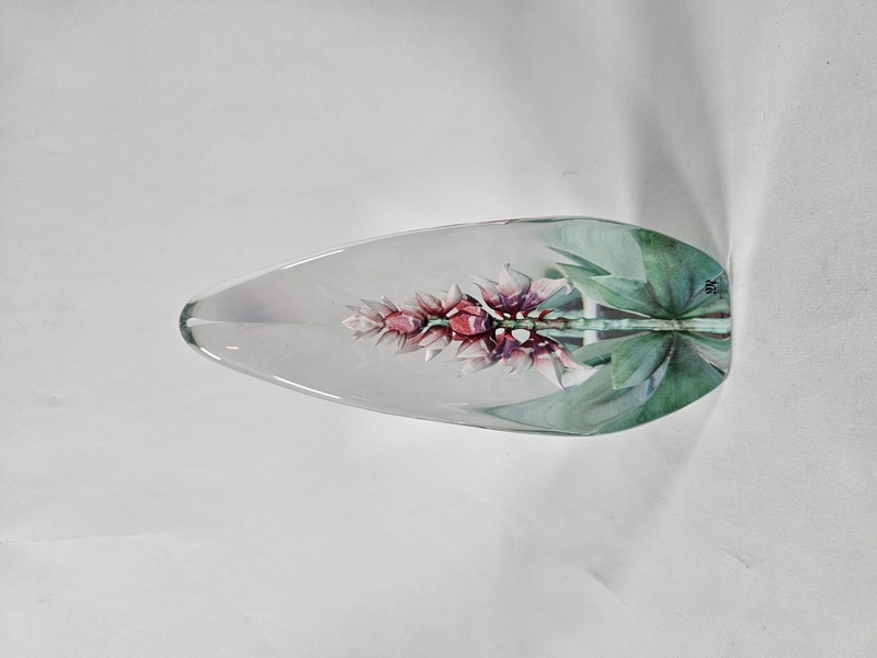 Mats Jonasson, skulptur, glas, Signerad