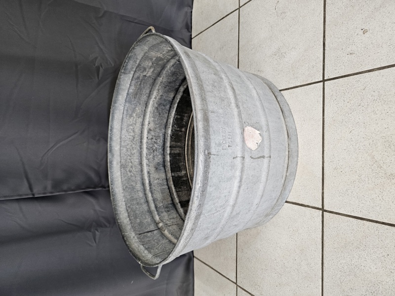 Zinkbalja, Lyckeby, 75 l