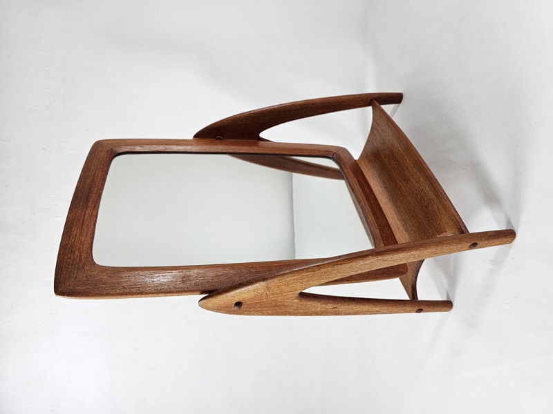Bordsspegel, teak
