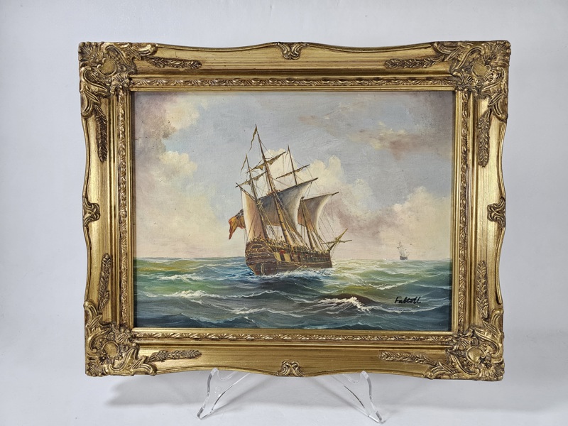 Oljemålning, Marinmotiv