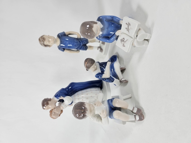 Bing Gröndahl, figuriner, 5 st