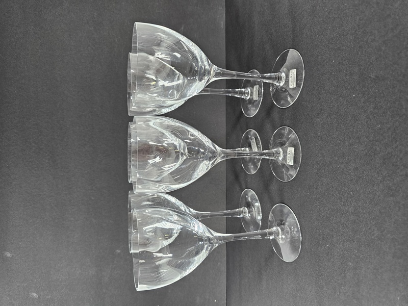 Bertil Vallien "Chateau" 6 vinglas, Kosta Boda
