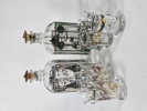 Holmegaard, 2 karaffer samt 10 snapsglas