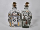 Holmegaard, 2 karaffer samt 10 snapsglas
