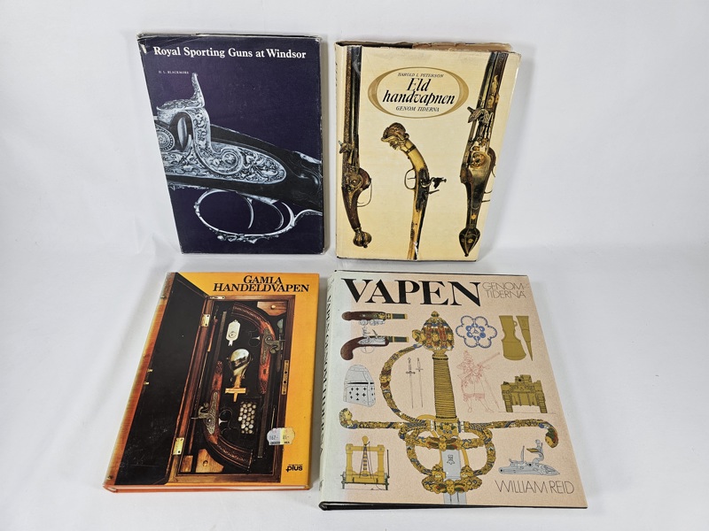 Vapenböcker, 4 st