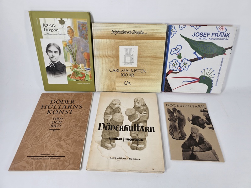 Böcker mm, 6 del, bla Josef Frank, Döderhultaren