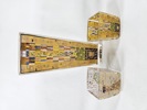 Gustav Klimt,  vas och 2 ljuslyktor, Goebel