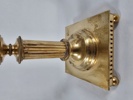 Ljusstakar ett par, gallerkant, gustaviansk stil
