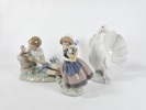 Lladro, figuriner, 3 st