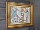 Jules Schyl, akvarell, signerad