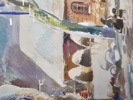 Jules Schyl, akvarell, signerad