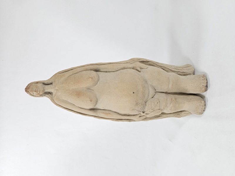Erik Engqvist, skulptur "Eva" terrakotta, signerad