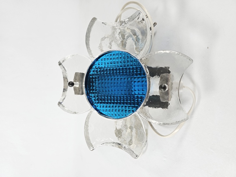 Vägglampa, glas, Atelje Engberg, Urshult