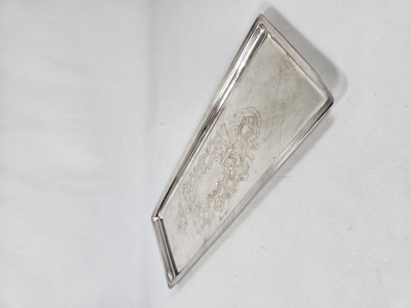 Bricka, silver, vikt 565 gr