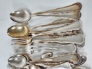 Parti silver, vikt 1255 gr