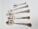 Parti silver, vikt 1255 gr