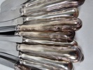 Parti silver, vikt 1000 gr inkl knivblad