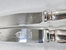 Parti silver, vikt 1000 gr inkl knivblad