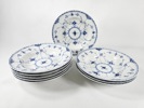 Royal Copenhagen, Musselmalet, 9 djupa tallrikar