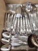 Besticksuppsättning, silver "Prins Albert2" 85 del, Vikt 3800 gr