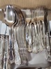 Besticksuppsättning, silver "Prins Albert2" 85 del, Vikt 3800 gr