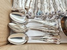 Besticksuppsättning, silver "Prins Albert2" 85 del, Vikt 3800 gr