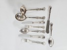 Besticksuppsättning, silver "Prins Albert2" 85 del, Vikt 3800 gr