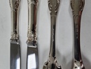 Besticksuppsättning, silver "Prins Albert2" 85 del, Vikt 3800 gr