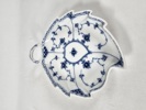 Royal copenhagen, Musselmalet, skål/fat lövformat