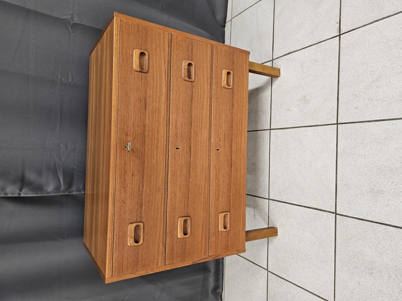 Byrå, teak, 1950/60 tal, 3 lådor