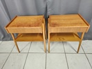 Sängbord, ett par, teak