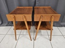 Sängbord, ett par, teak