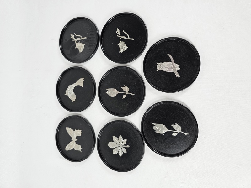Coasters/glasunderlägg, 8 st, Wittsjö