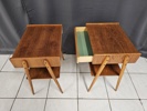 Sängbord, ett par, teak