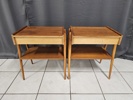 Sängbord, ett par, teak