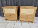 2 sängbord/ skåp design Åke Hassbjer