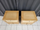 2 sängbord/ skåp design Åke Hassbjer