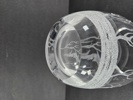 Vas, Jim Johnsson, Bergdala glasbruk, signerad