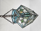 Taklampa, blyinfattat glas