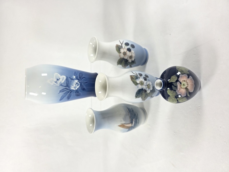 Royal Copenhagen, Bing Gröndahl, 5 vaser