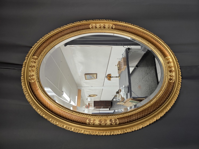 Förgylld spegel