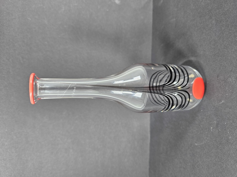 Olle Alberius, flaska, Orrefors, signerad