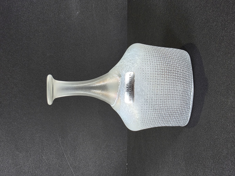 Bertil Vallien, flaska, Kosta, signerade